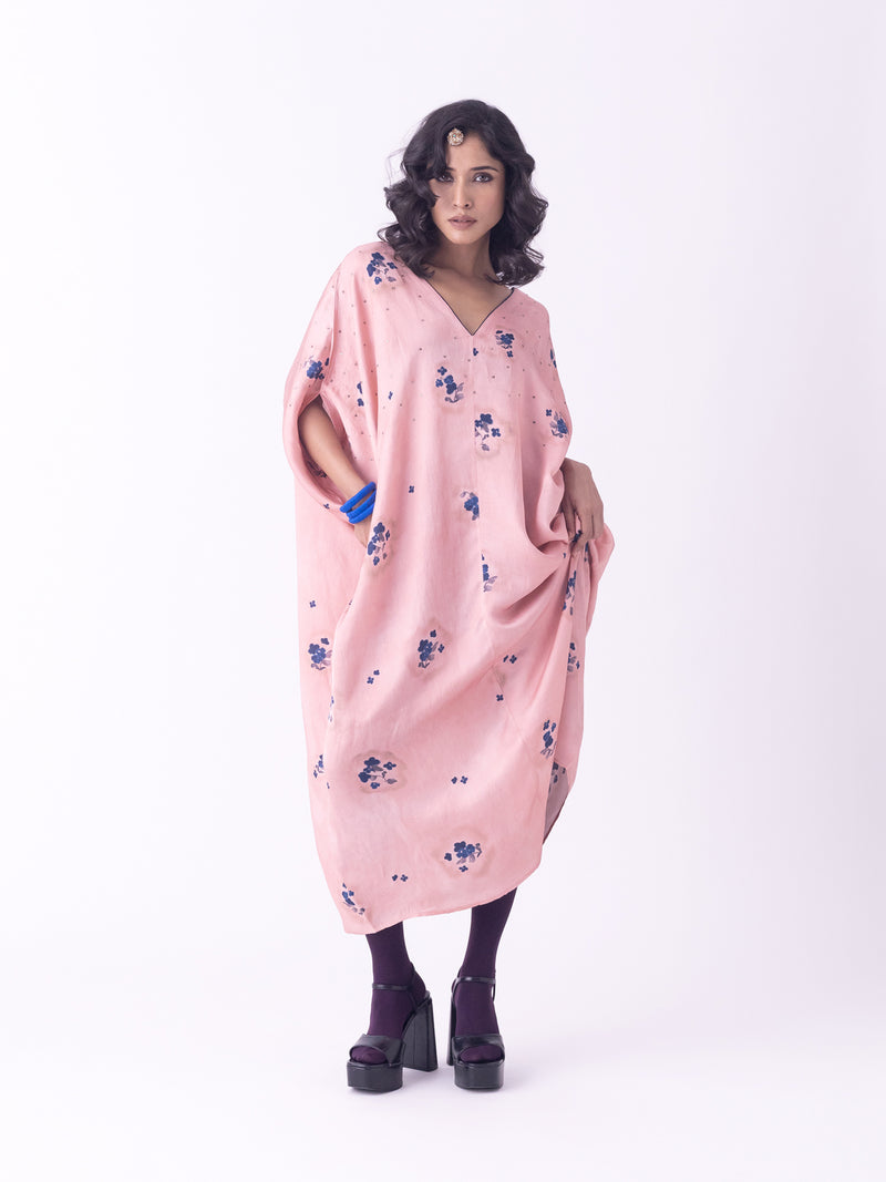 Suta-Kaftan silk indo-western by Shades of India in beige for women Worldwide