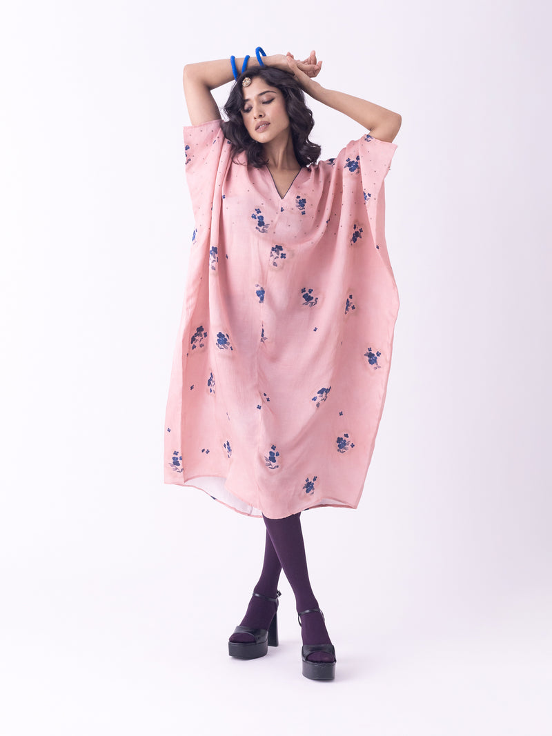 Suta-Kaftan silk indo-western by Shades of India in beige for women Worldwide
