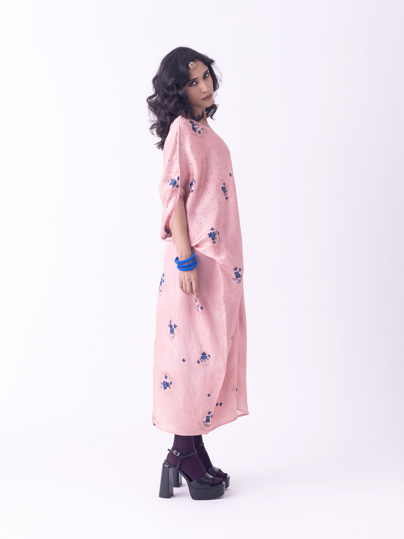 Suta-Kaftan silk indo-western by Shades of India in beige for women Worldwide