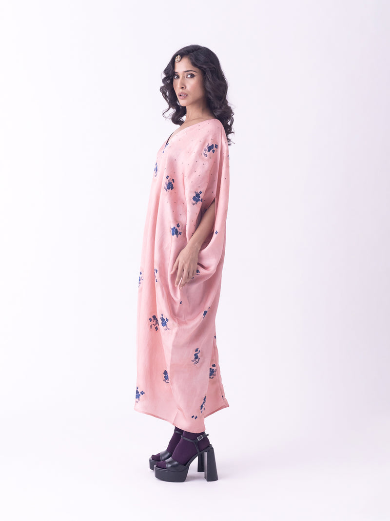 Suta-Kaftan silk indo-western by Shades of India in beige for women Worldwide