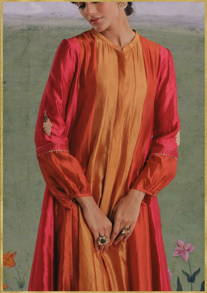 Gulal Jacket mul by Myoho in multi color for women Worldwide