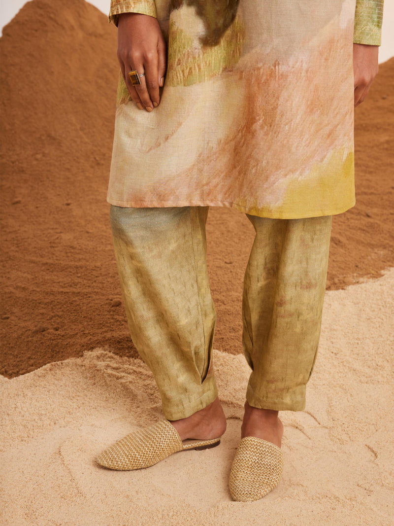 Essential Long Tunic Set-Dale cotton Co-ord Set by CORD for women Worldwide