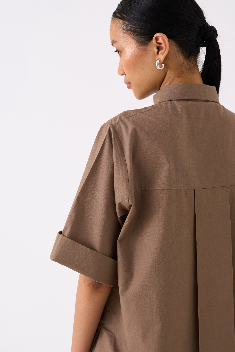 CIRCLE SHIRT-CEDAR