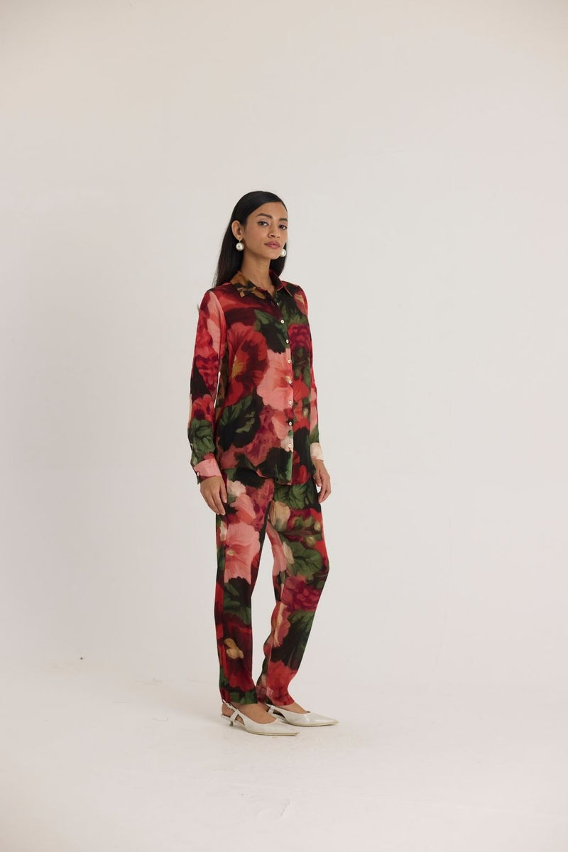 SCARLETT CO-ORD SET mul by Yam in multi color for women Worldwide