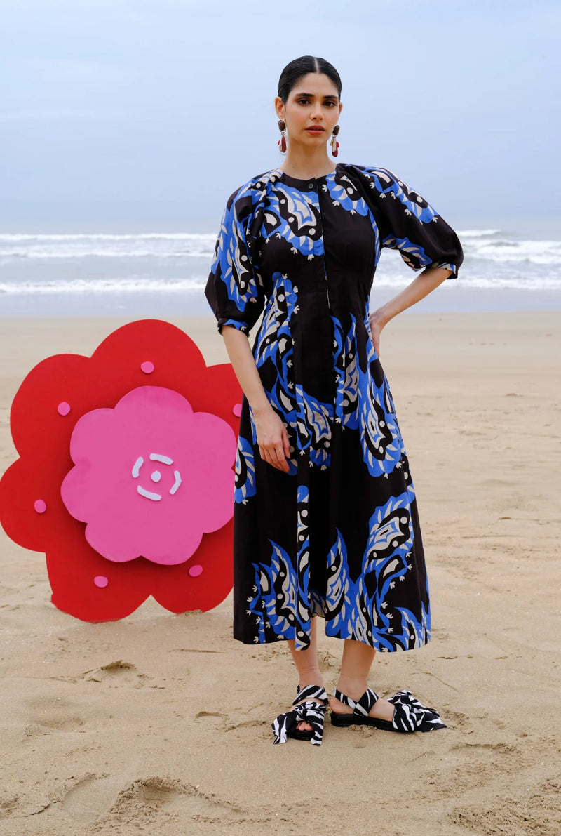 Orca Day Dress poplin by JodiLife for women Worldwide