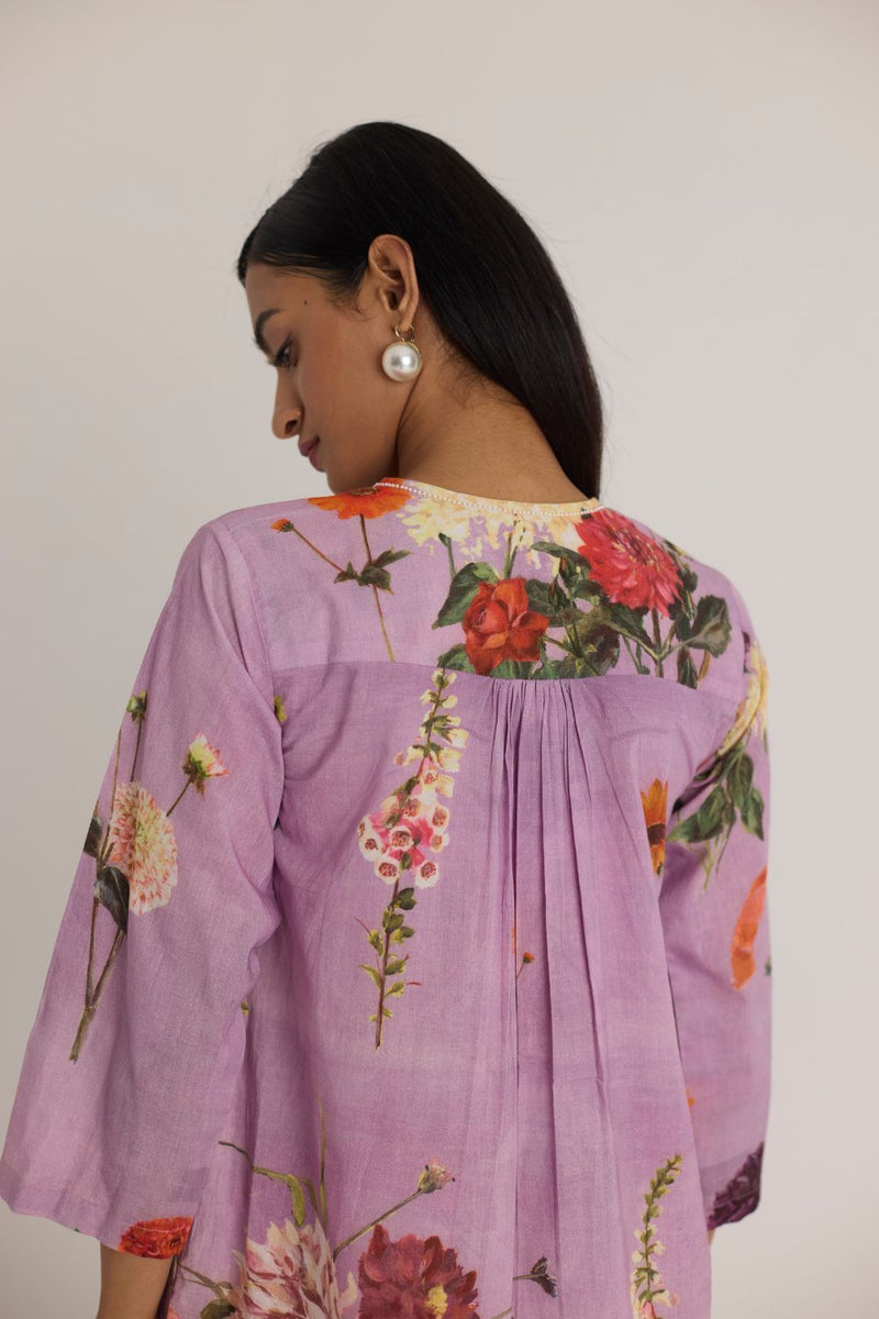 GIGGLE BERRY LONG KURTA SET cotton by Yam for women Worldwide