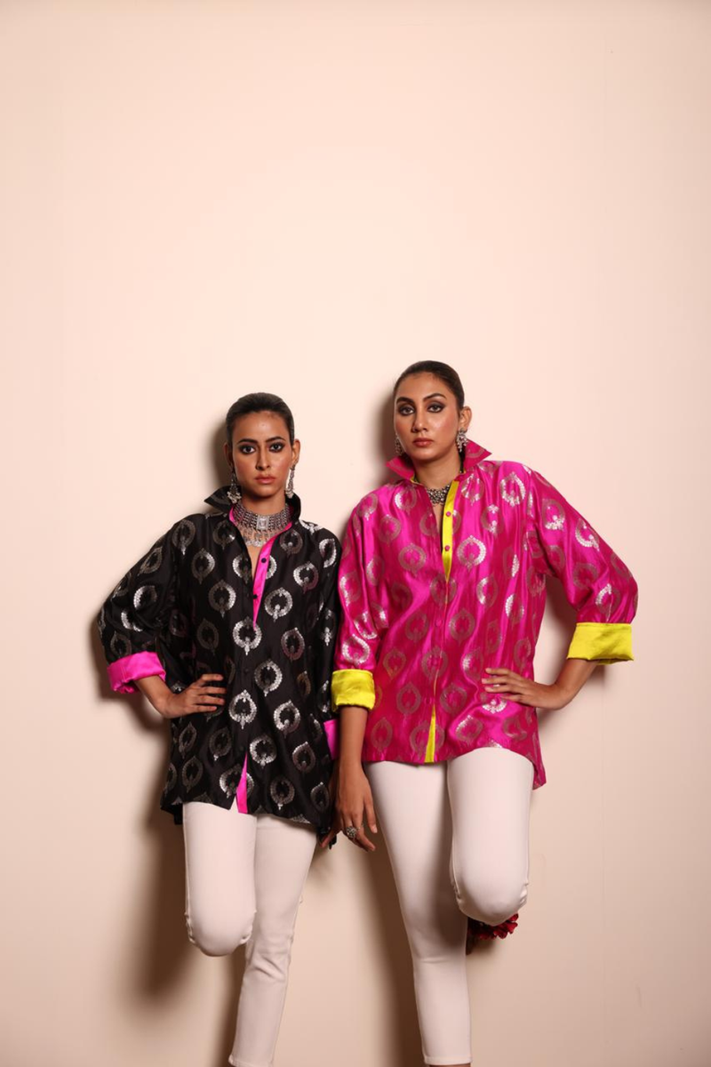 Woven Silk Shirt silk by Sabo by Sabina for women Worldwide