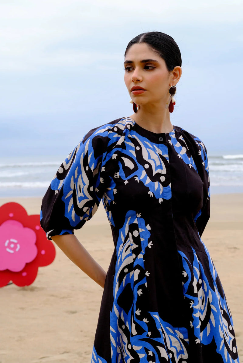 Orca Day Dress poplin by JodiLife for women Worldwide