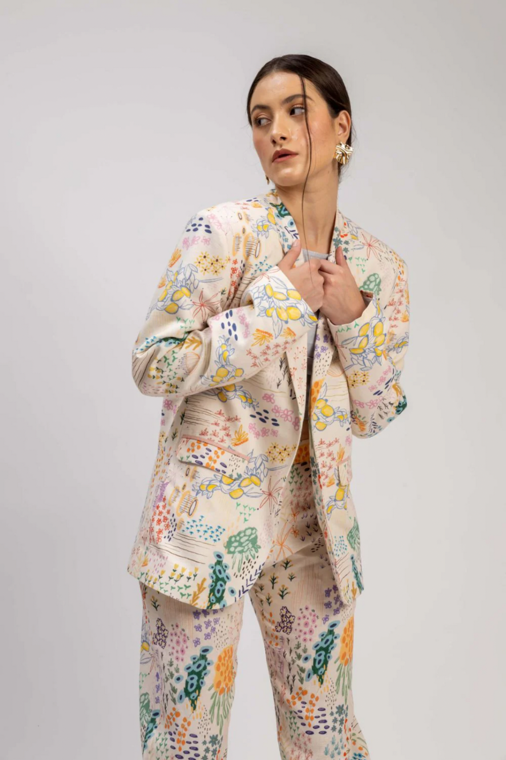 LIZA PRINTED BLAZER