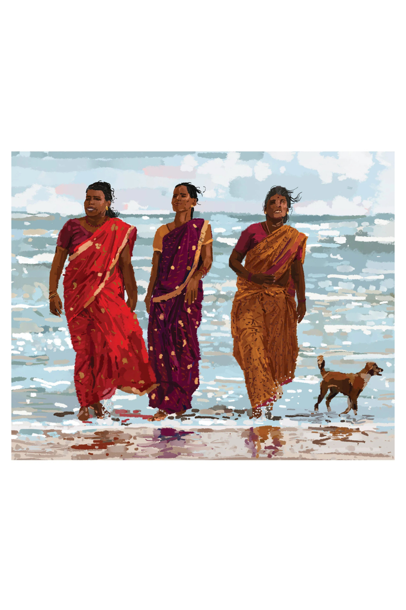 3 Women On The Beach