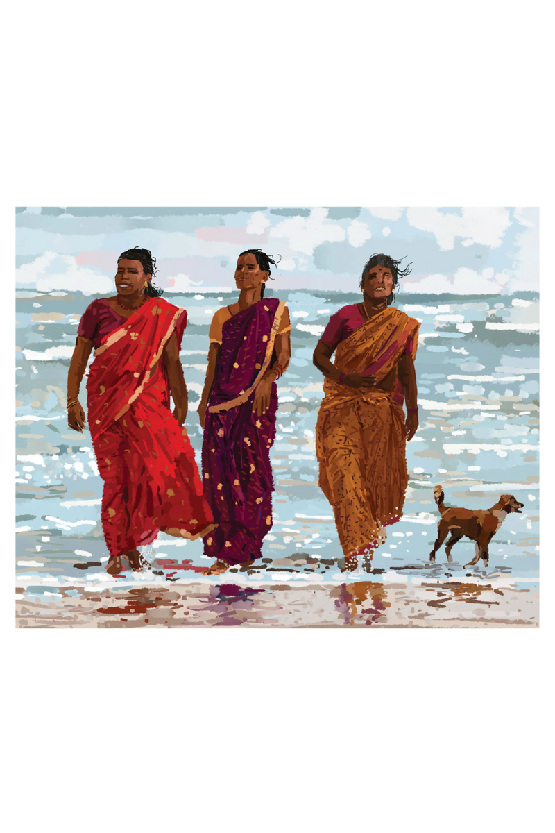 3 Women On The Beach