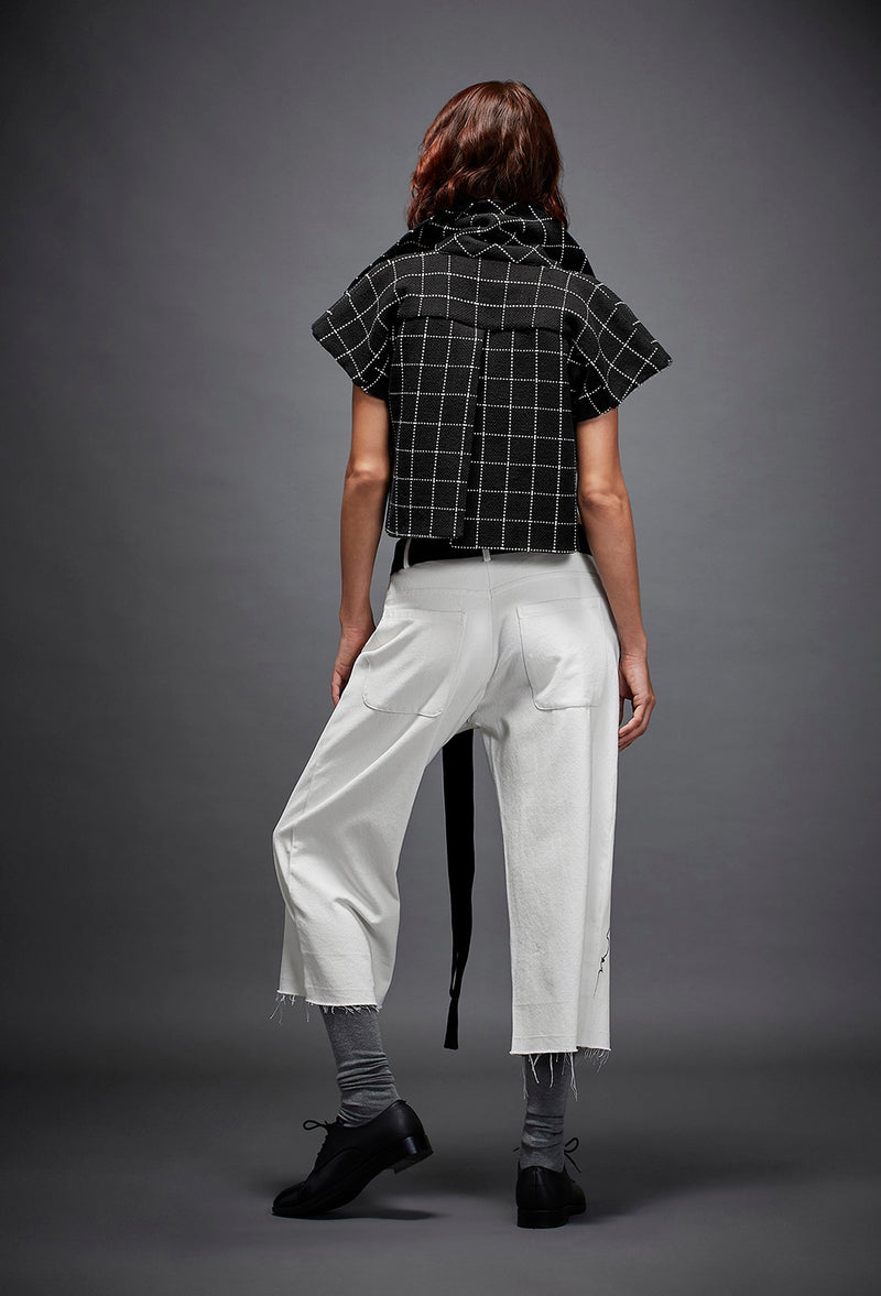 RUTH TROUSER by Chola in white color for women Worldwide