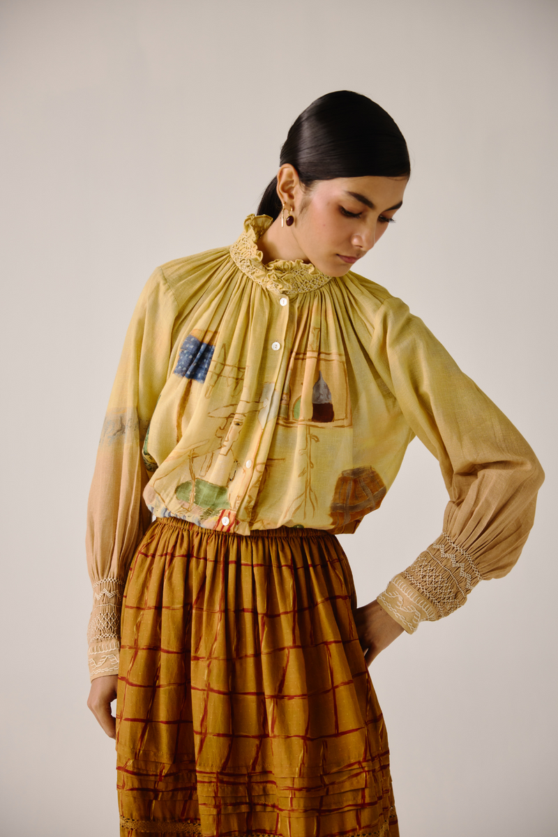 Farmer Top - Fisherman cotton by CORD for women Worldwide