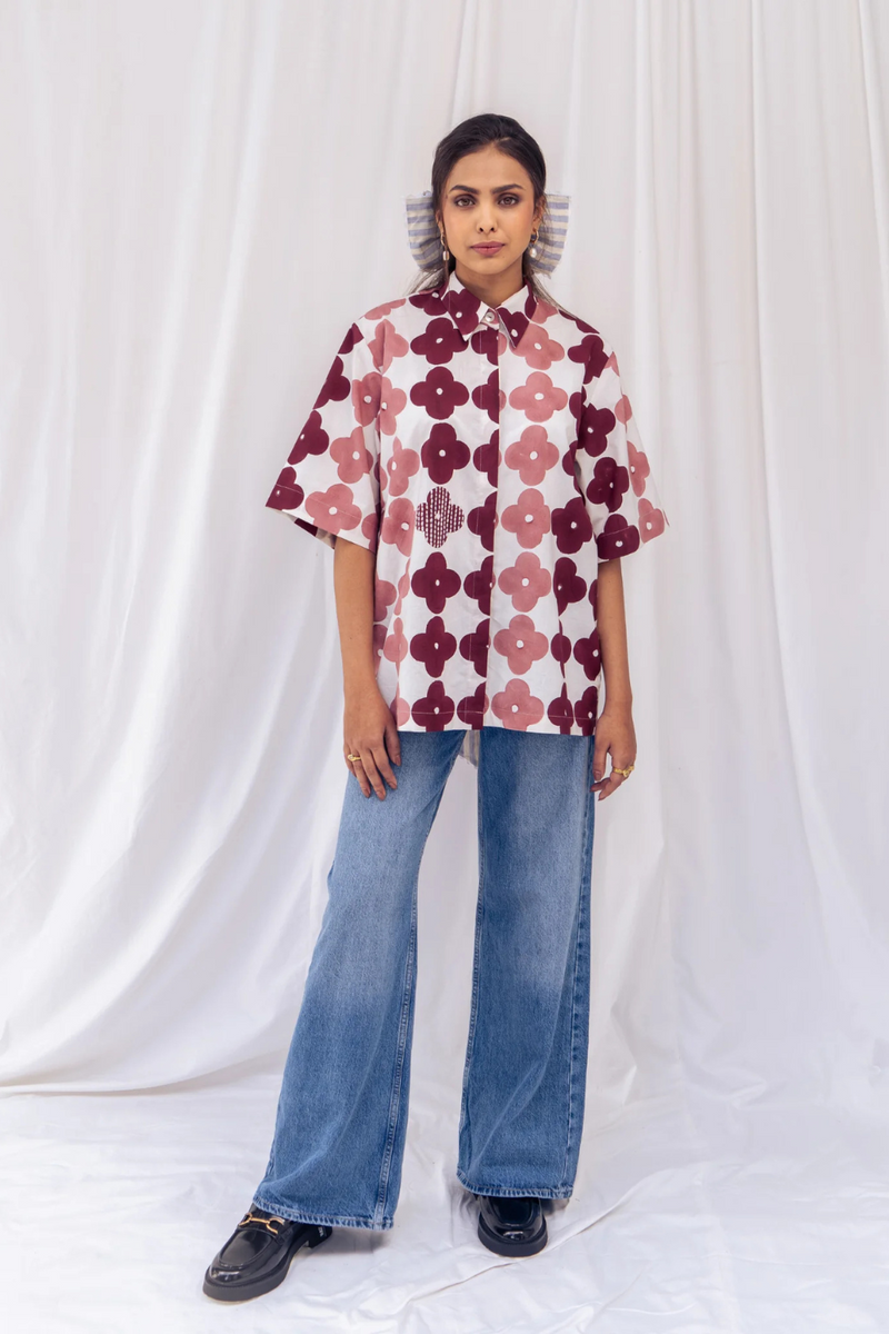 Okapi Shirt poplin by JodiLife for women Worldwide
