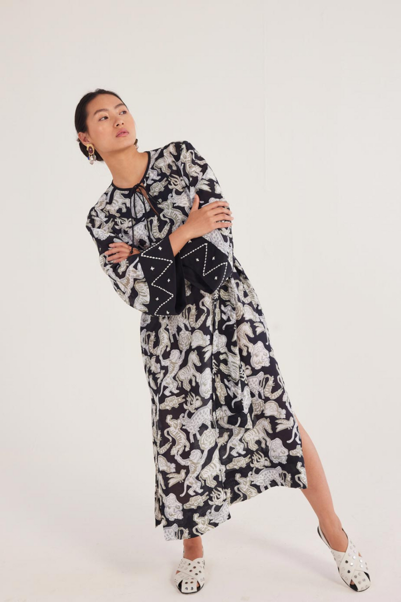 Ika Kaftan Dress muslin by JodiLife for women Worldwide