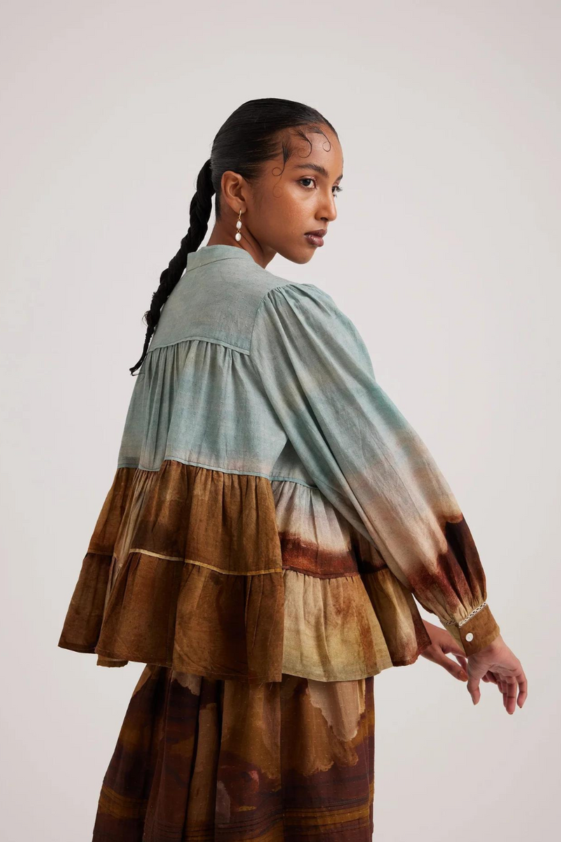 Tier Top-Blotch cotton by CORD for women Worldwide