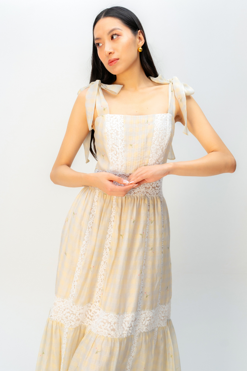DREAMING YOU DRESS mul dress by Ode to Odd in blue for women Worldwide