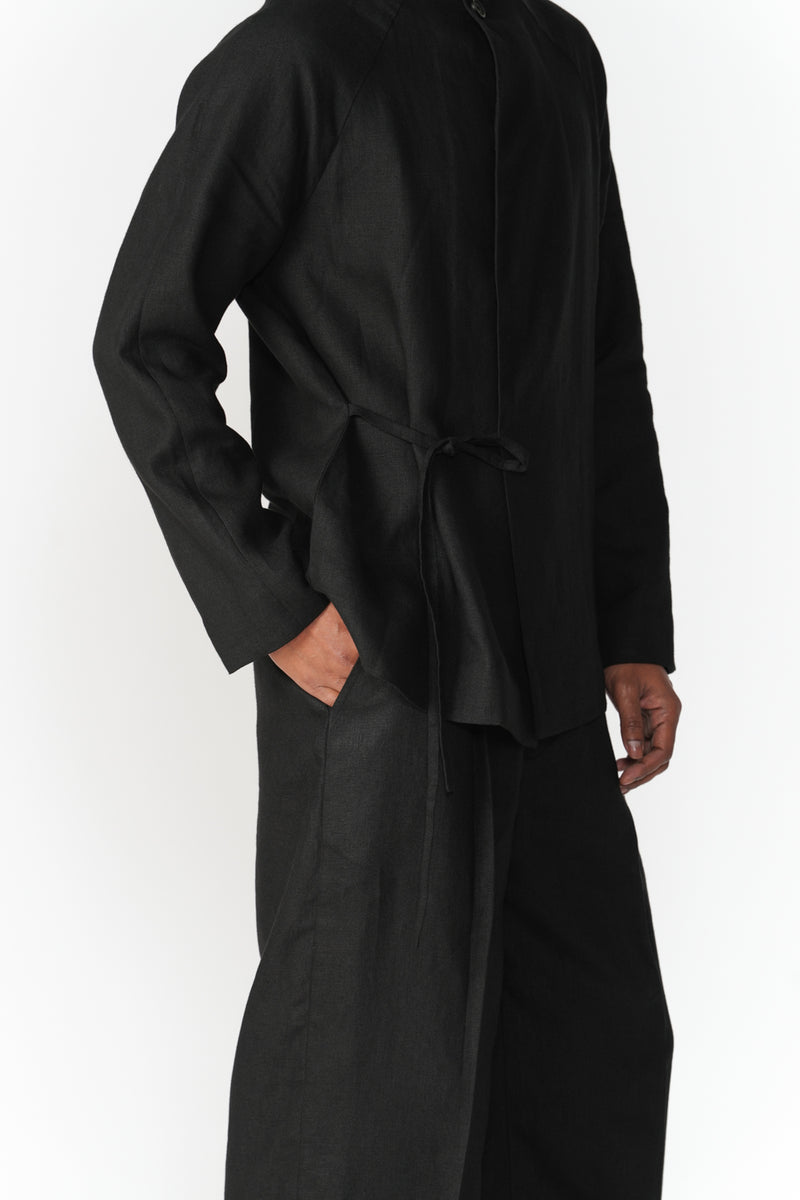 Tattva Set co-ord set by Turn Black in black for men Worldwide