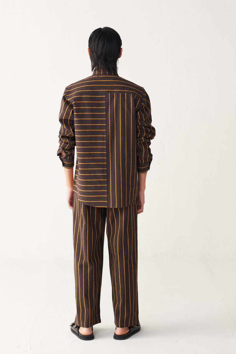 FRONT PLEAT PANT