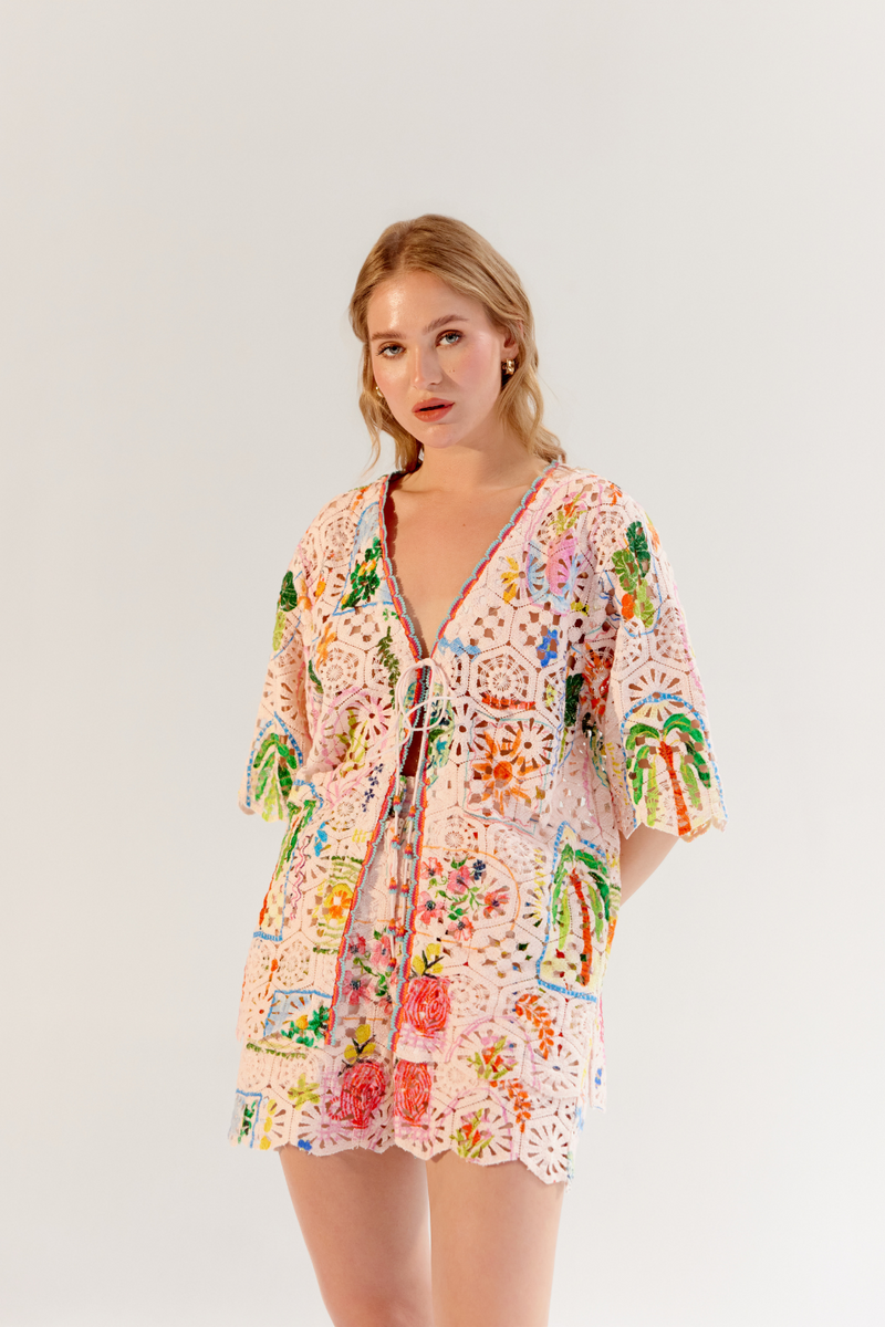 Deya Shorts - Postcard by NOIB for women Worldwide