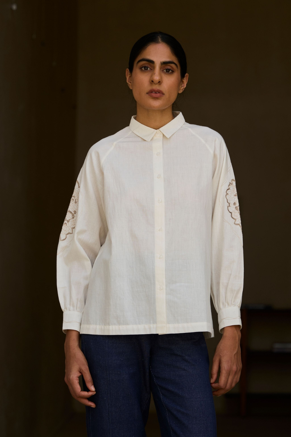 Yeji Handwoven Embroidered Shirt