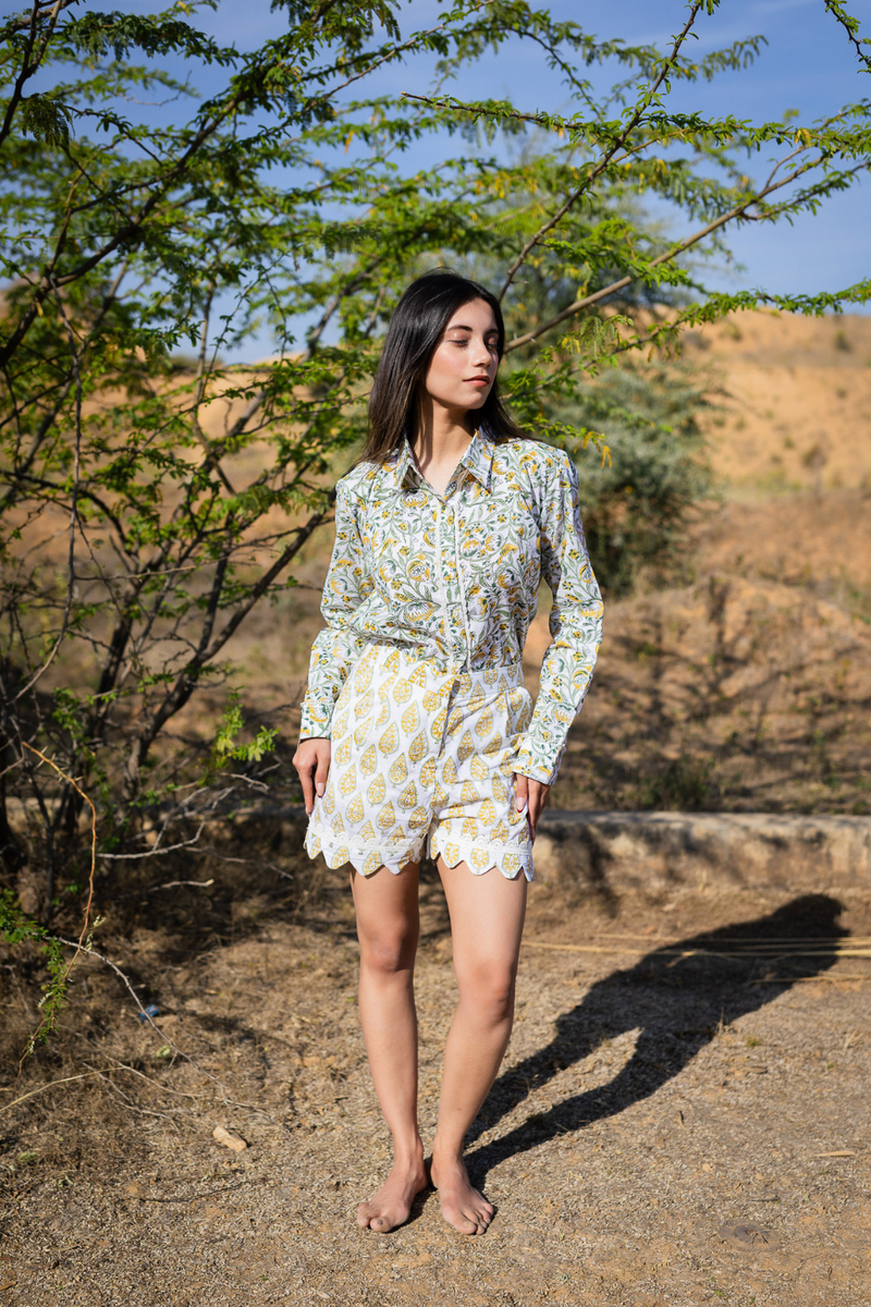 Pinã Colada cotton by Marche in ivory color for women Worldwide