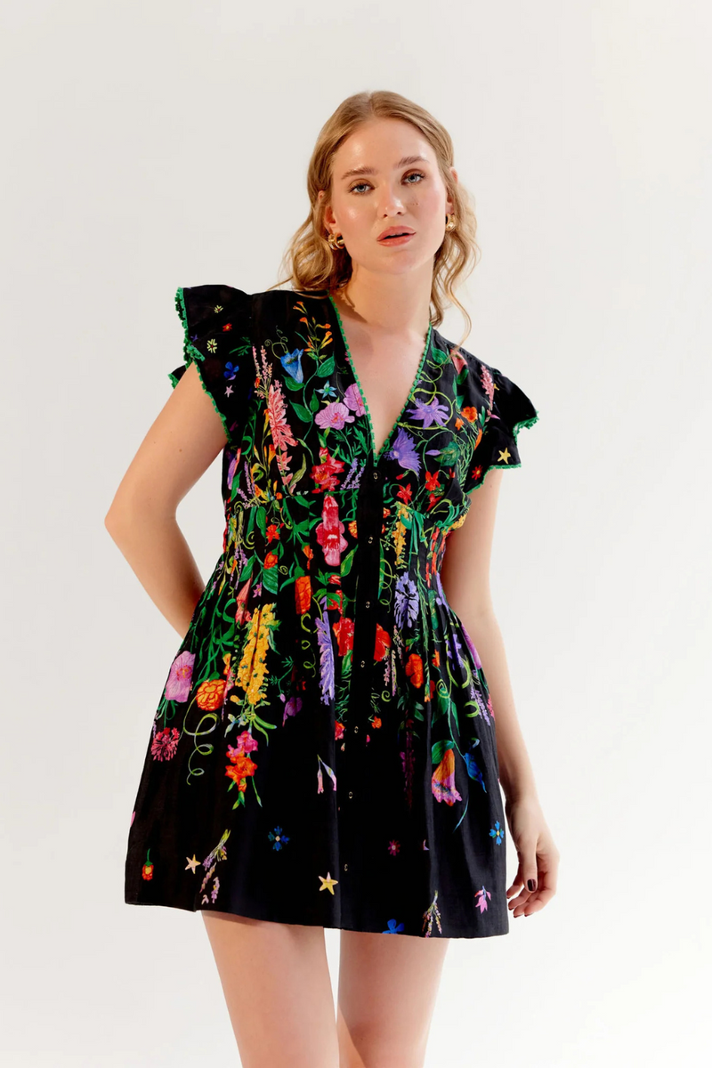 Estella Mini - Flora linen by NOIB for women Worldwide