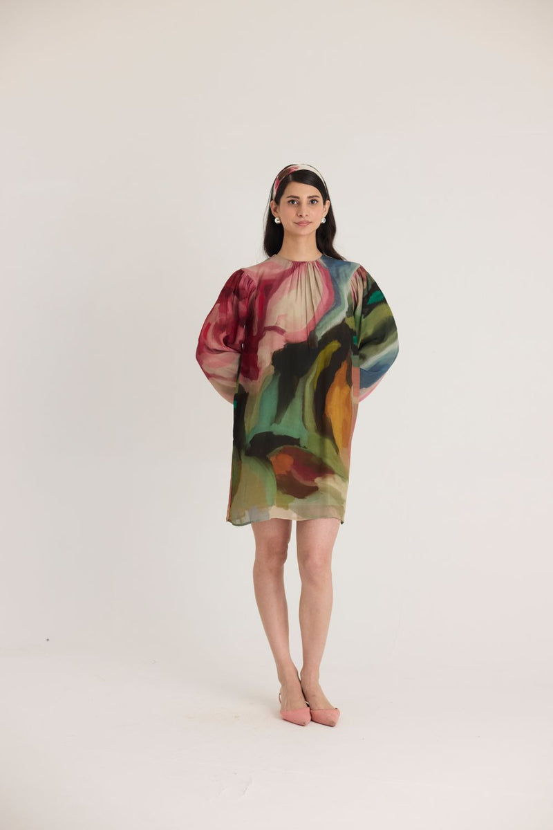 TILLY SHORT DRESS mul by Yam in multi color for women Worldwide