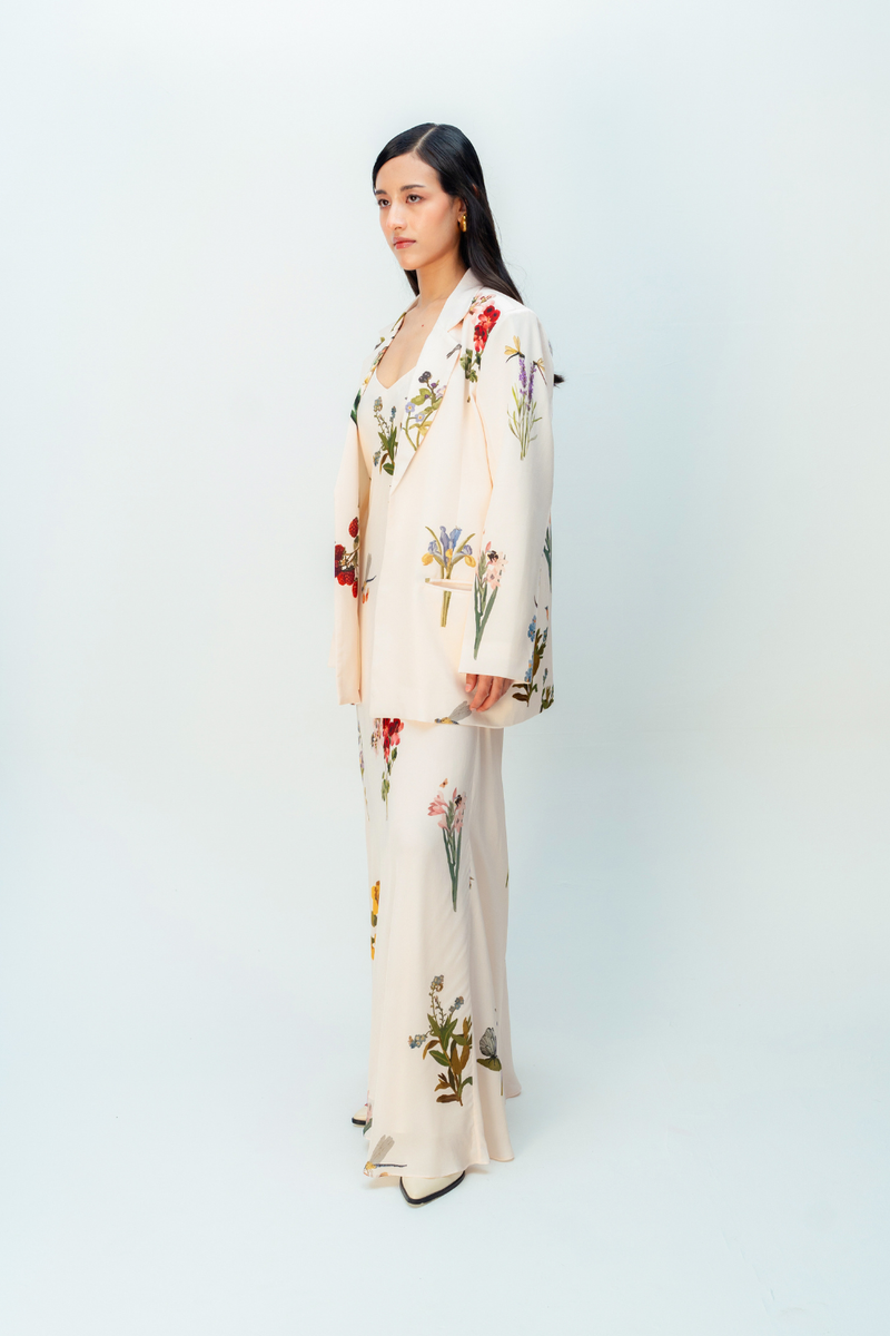 DANDELION DRIFT JACKET crepe jacket/overlay by Ode to Odd in blush pink for women Worldwide