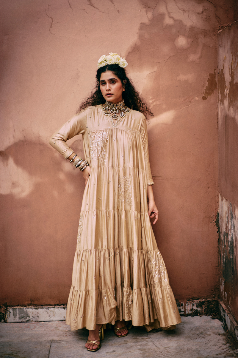 PH-2451 Anarkali Dupata Set by Paulmi & Harsh for women Worldwide