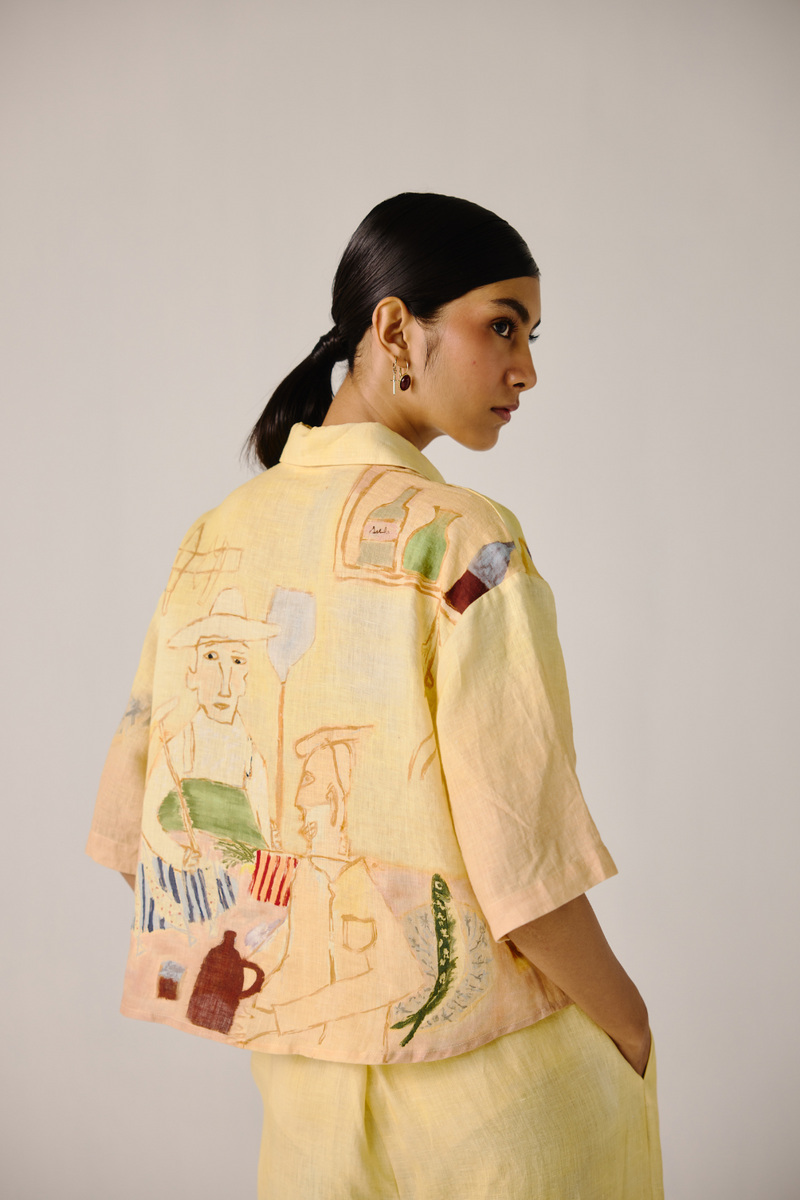 Ava Shirt - Fisherman Ombre by CORD for women Worldwide