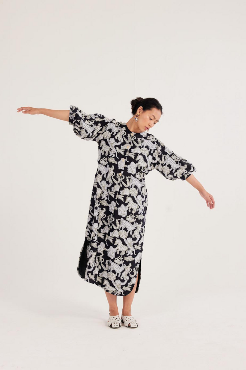Ika Day Dress muslin by JodiLife for women Worldwide