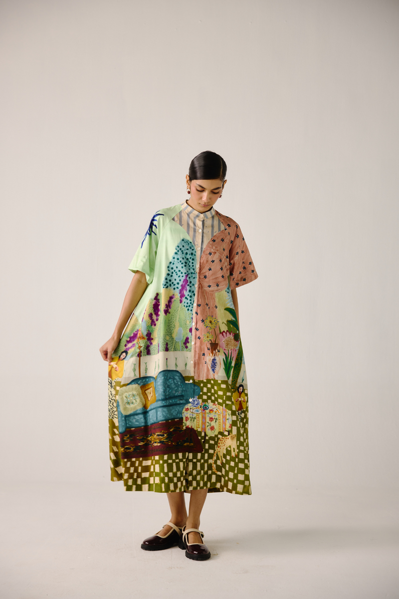 A-Line Long Dress - Alice cotton by CORD for women Worldwide