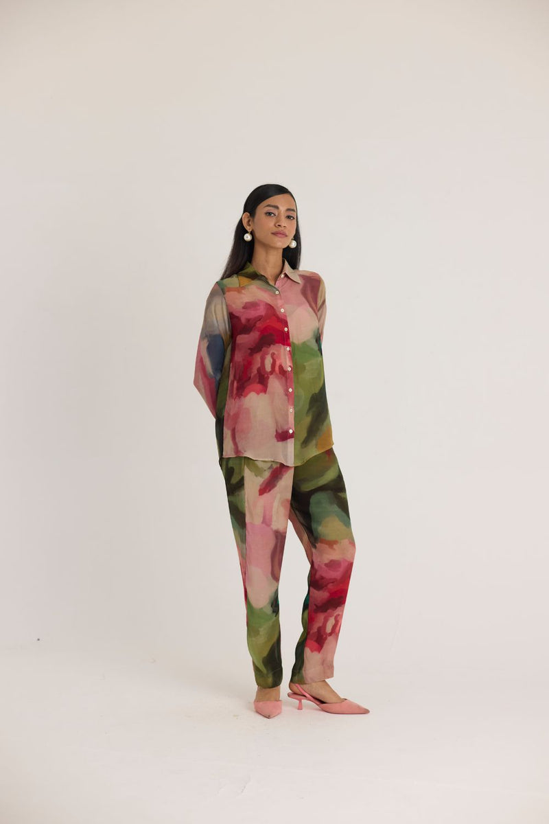 TILLY CO-ORD SET mul by Yam in multi color for women Worldwide