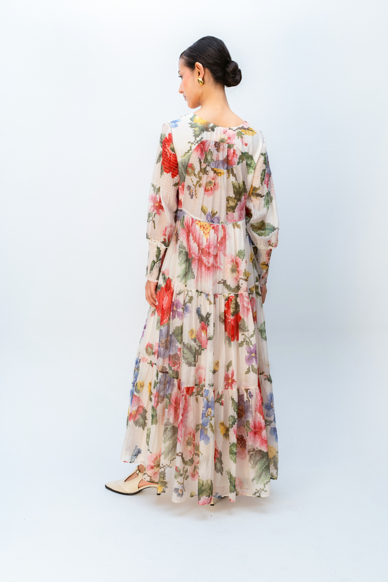 PINK SILENCE DRESS mul dress by Ode to Odd in multi for women Worldwide