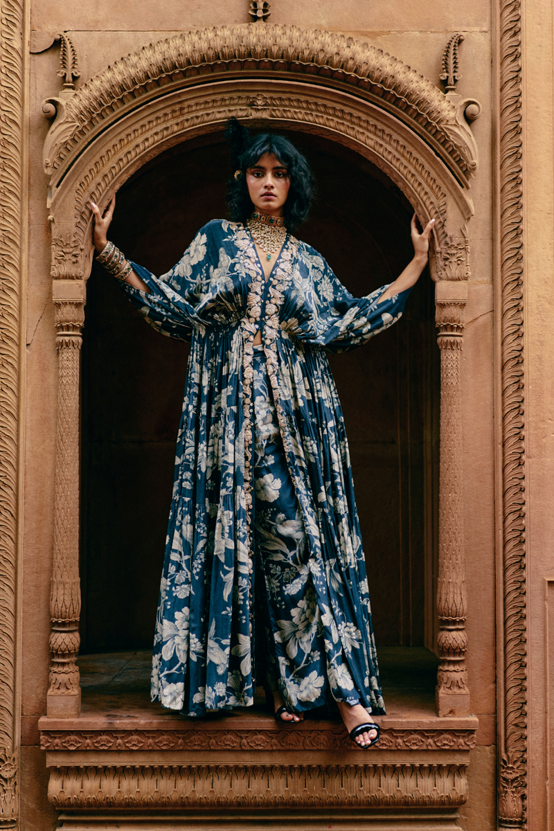 PH-2493 
Kaftan 
Pants Set by Paulmi & Harsh for women Worldwide