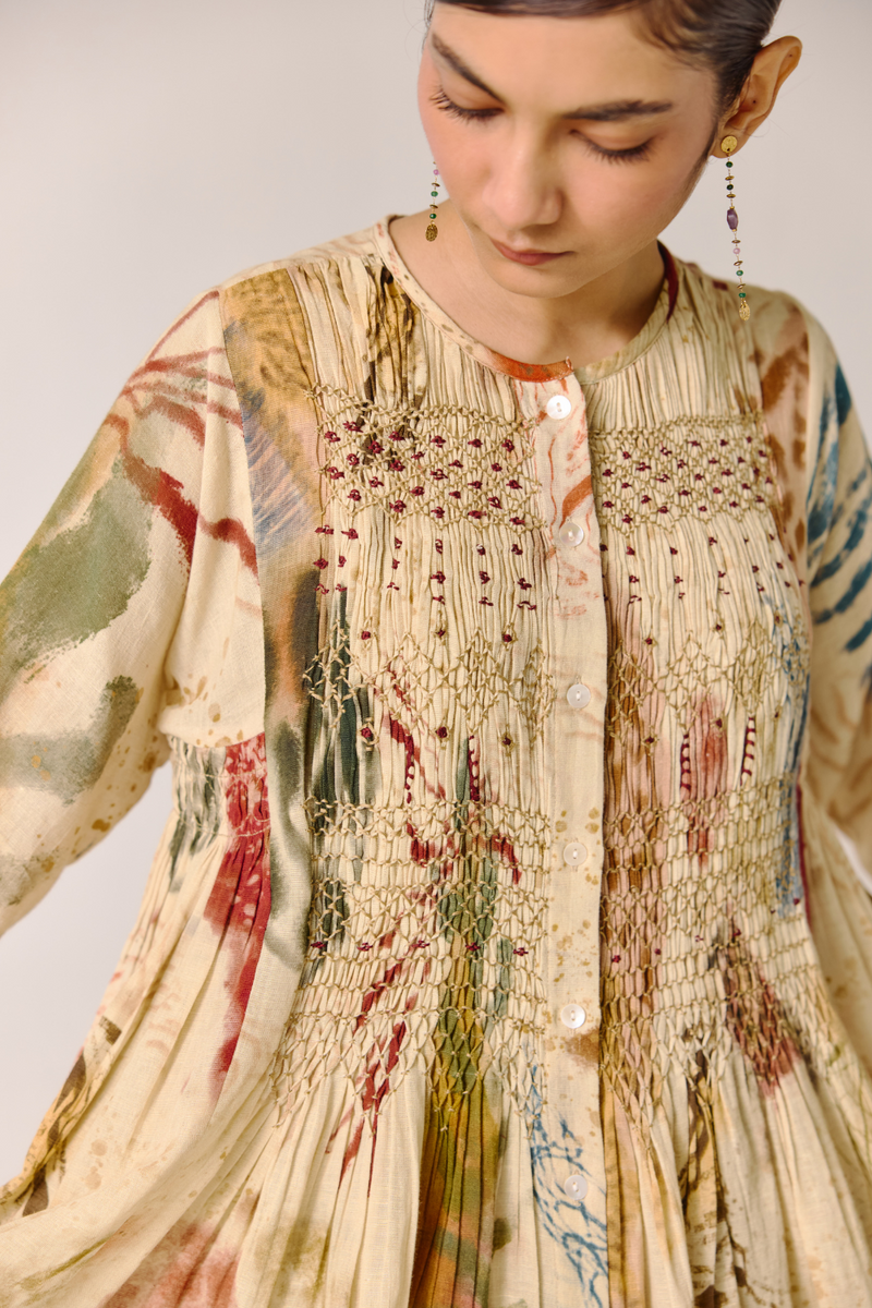 Frida Top - Abstract cotton by CORD for women Worldwide