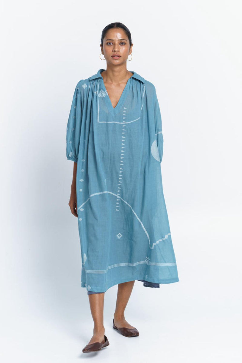 Relaxed fit midi dress Dress by World of Crow for women Worldwide