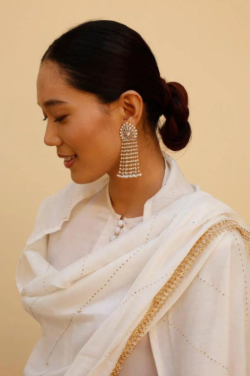 VANILLA (SET OF 3) Kurta Sets by TOKREE for women Worldwide