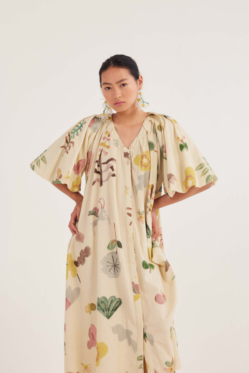 Noa Day Dress cotton by JodiLife for women Worldwide