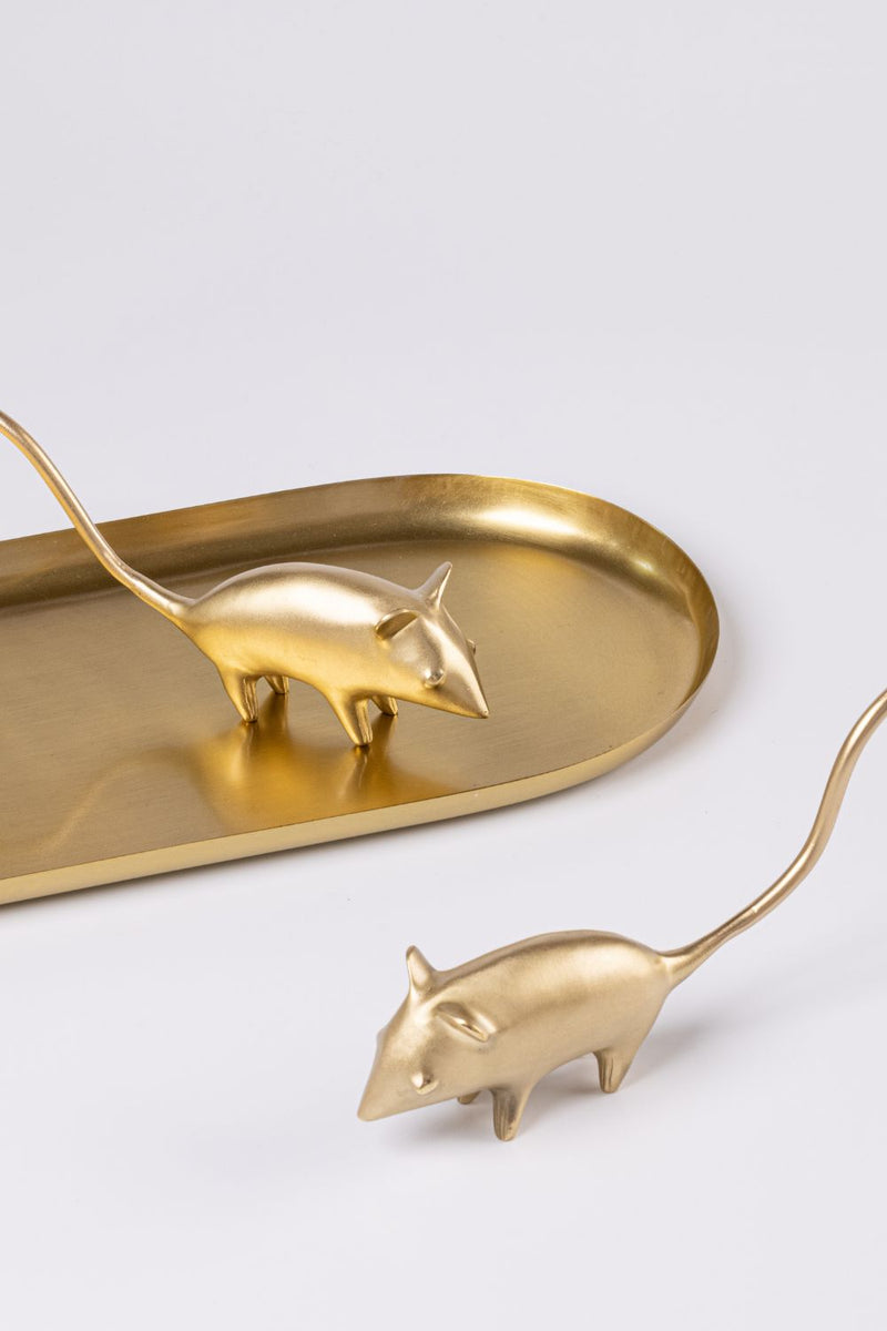 Decorative Brass Mouse linen by Gado Living for Worldwide