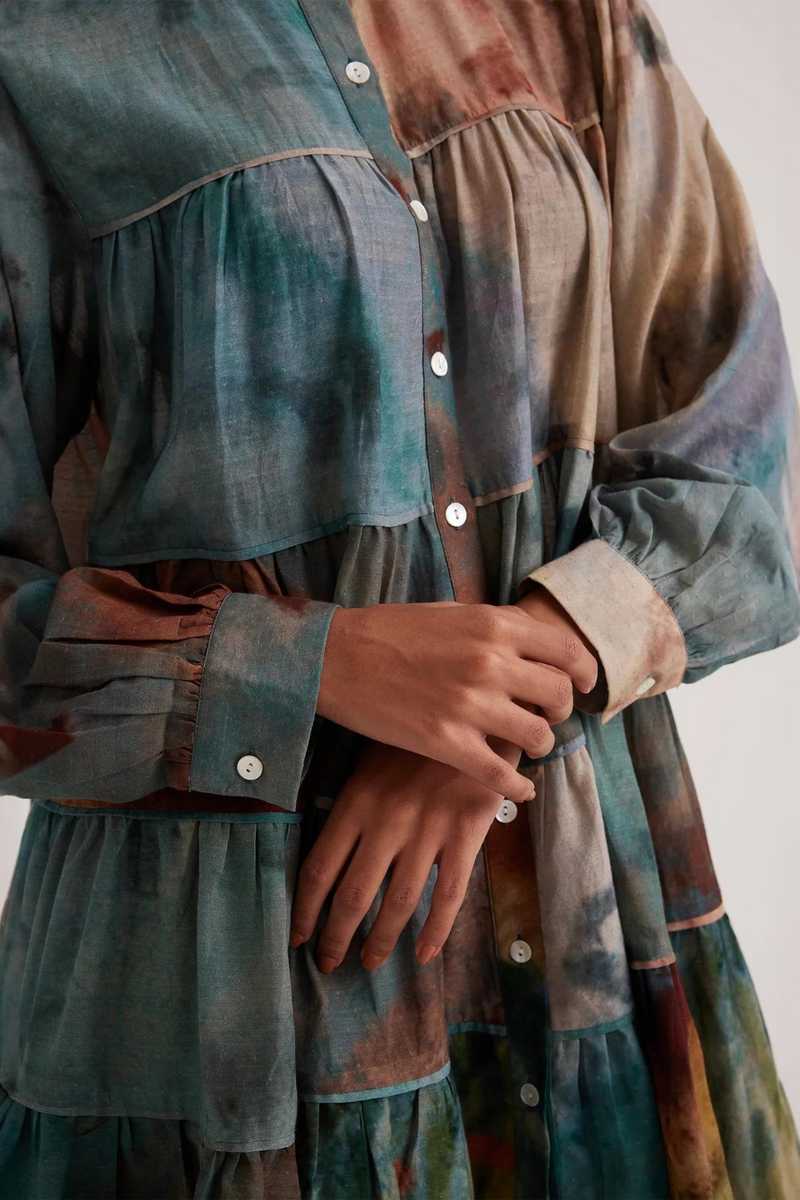 Tier Dress-Valley cotton by CORD for women Worldwide
