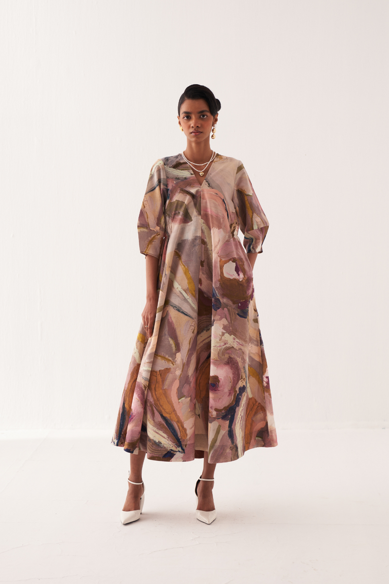 Wallflower Aline Dress - V Neck