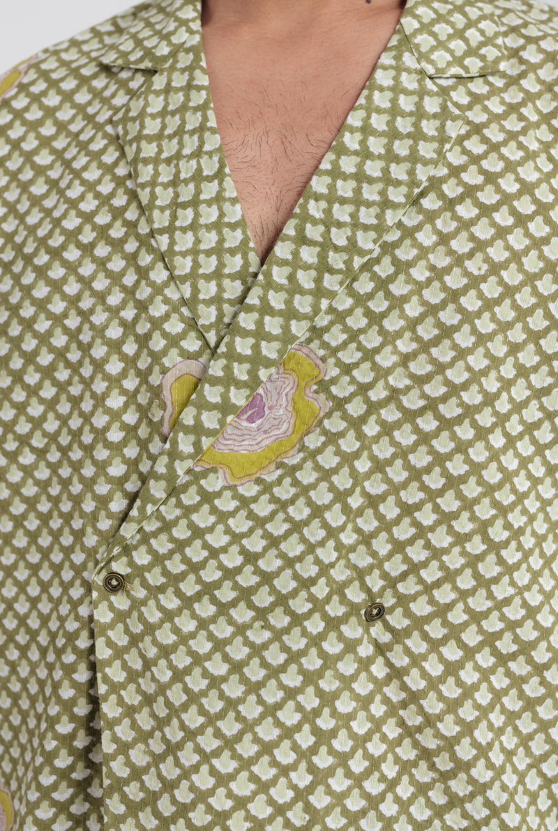 Panna Men Shirt cotton shirt by Jodi Men in green for men Worldwide