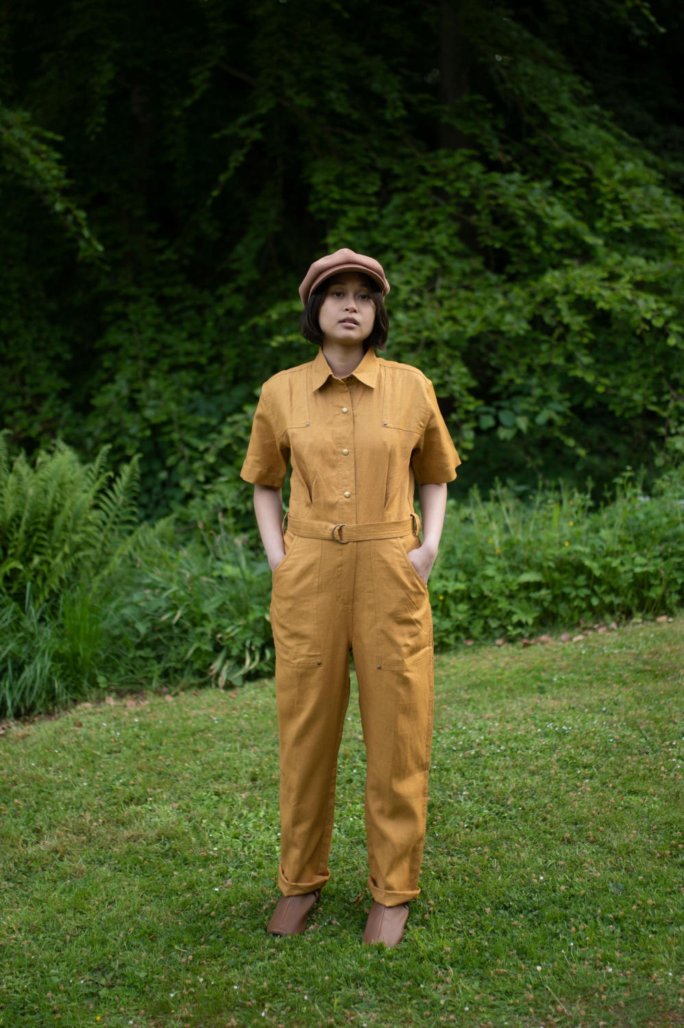 Jumpsuit-Mustard