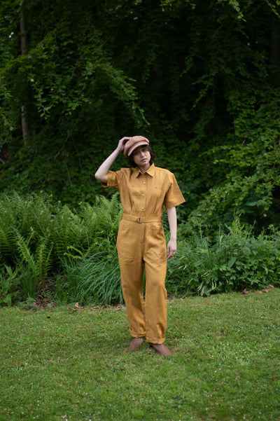 Jumpsuit-Mustard