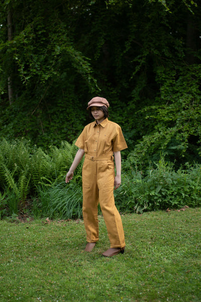 Jumpsuit-Mustard