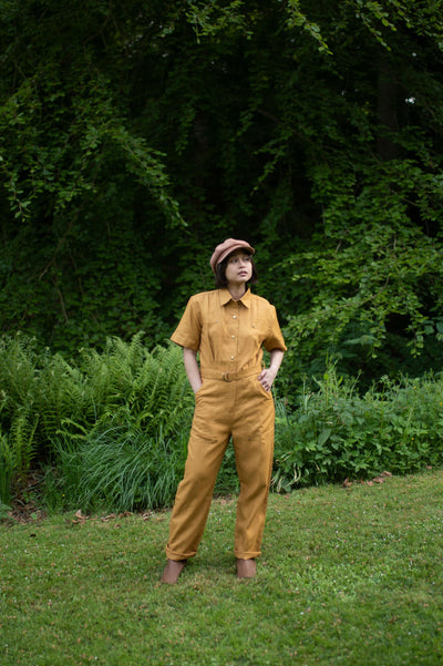 Jumpsuit-Mustard