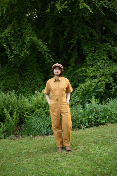 Jumpsuit-Mustard