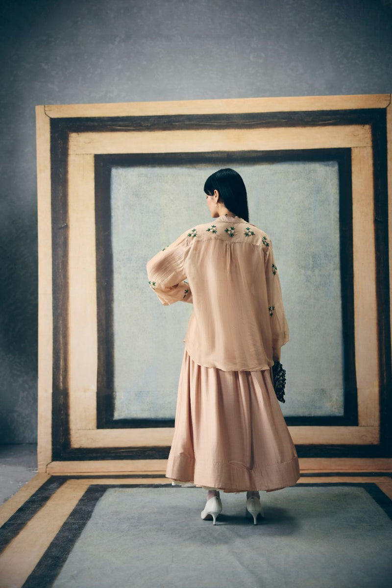 IZUMI SHIRT SET organza by Paulmi & Harsh for women Worldwide